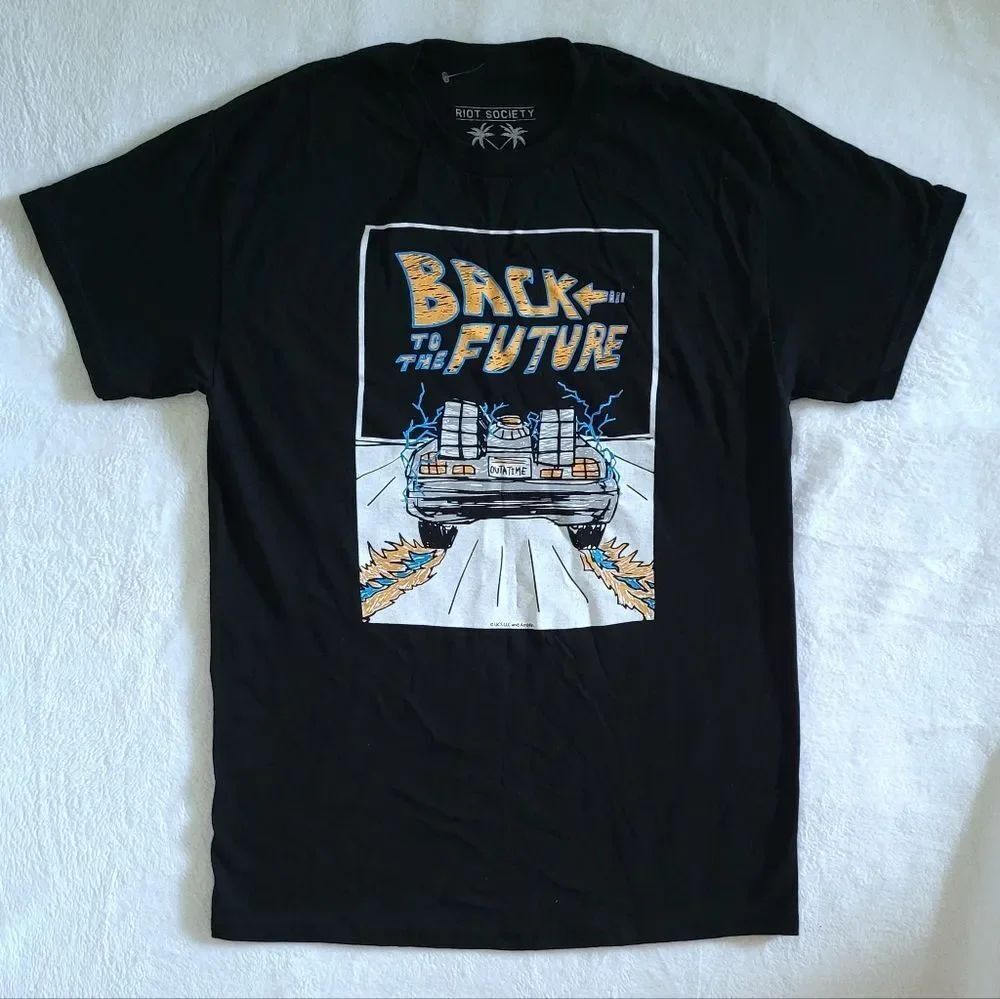Riot Society "Back to the Future" Graphic Tee👕 - NWOT